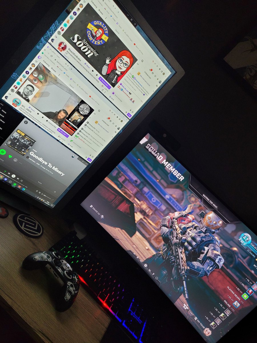 ewan_the_scot's tweet photo. Some Tuesday night @GearsofWar with @Bfl_Abdn and the crew. Tonight's tunes, local lads @coldyearsband. Go check them out!
#gears5
#coldyears https://t.co/QQpZWcvCUv