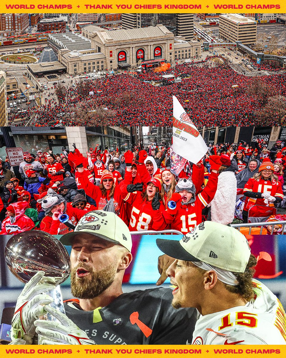 Everything we do, we do for you.

Thank you for another unforgettable season, Chiefs Kingdom ❤️