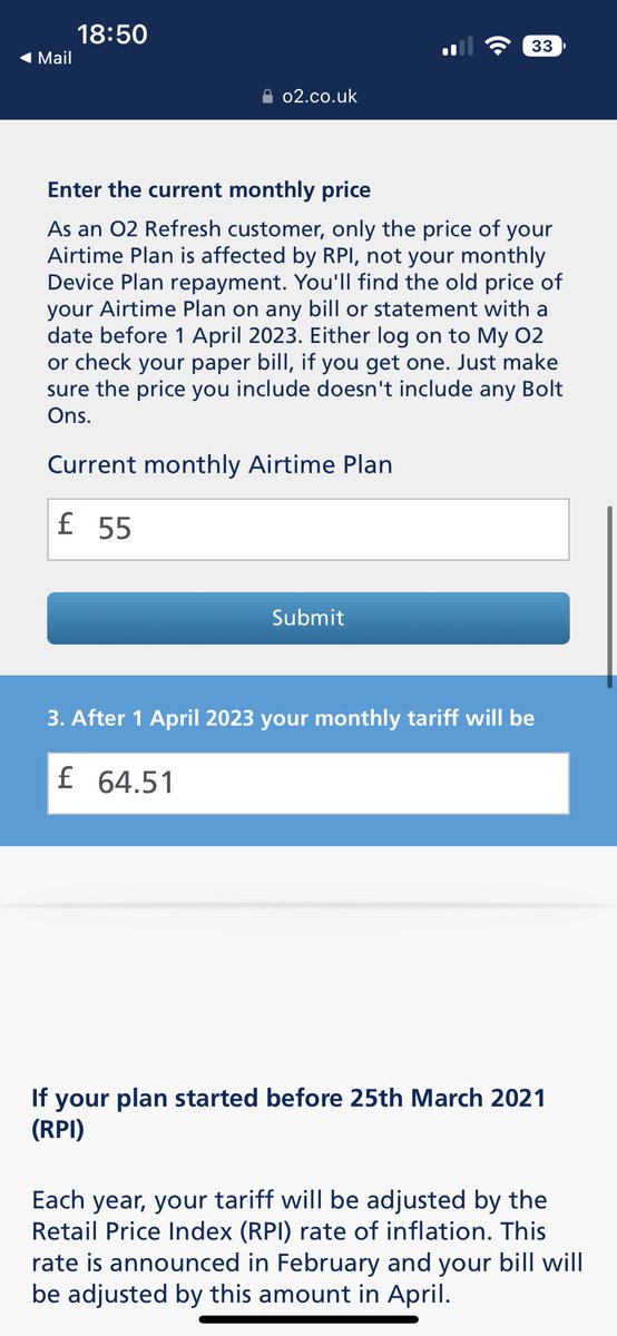 Lel_H's tweet photo. Surely this cannot be legal 🤯
Recently signed a contact for @O2 for two years. Apart from the fact their coverage is shocking, they have just given me a 17% increase.
Never EVER going with O2 again.
#O2 #o2priceincrease
@Ofcom @MartinSLewis https://t.co/oRpaWm38tE