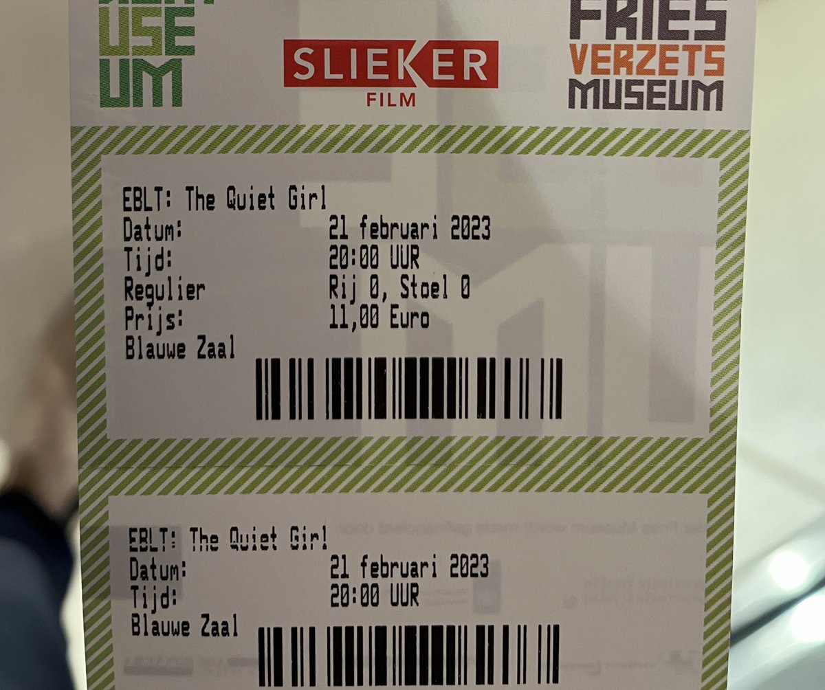 attjemeekma's tweet photo. Nei de film op #memmetaaldei 💚 #Thequietgirl
#Itstillefamke @SliekerFilm
Dank foar de útnûging #EBLT
#InternationalLanguageDay
#frysk https://t.co/HMFKYbxxby
