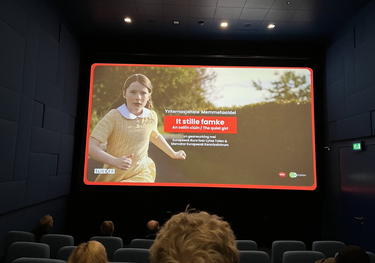 attjemeekma's tweet photo. Nei de film op #memmetaaldei 💚 #Thequietgirl
#Itstillefamke @SliekerFilm
Dank foar de útnûging #EBLT
#InternationalLanguageDay
#frysk https://t.co/HMFKYbxxby