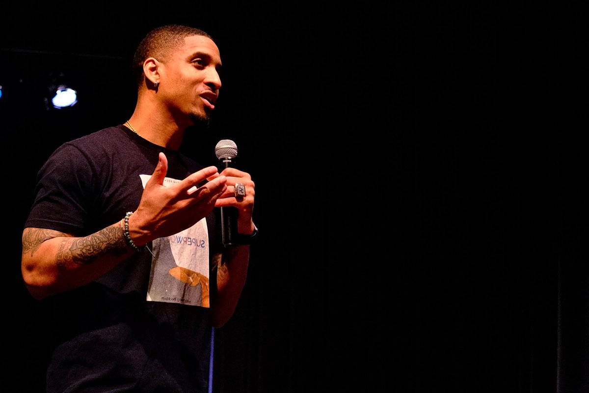 Glad I was able to bring in <a href="/agentTwany/">Twany Beckham</a> today! Such a powerful speaker and great tie in to our mentoring program. Plus I got his books for our English classes. The kids LOVED it! 🥰🐾📚🏀 <a href="/hcpsky/">Henry County Schools</a>