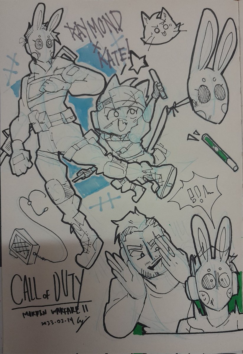 SquarebitA's tweet photo. Become a fan after discovered Call of Duty Warfare 2....... And here's some of my art and oc insert Hope you like it though ;)
#drawing #doodle #cod #fyppppppppppppppppppppppp #codwf2 #codwarfare2 #codwf2ghost #codwf2soap #codwf2könig #koing #callofdutywarfare2 #ocinsert #oc https://t.co/GKlZ23YGBw