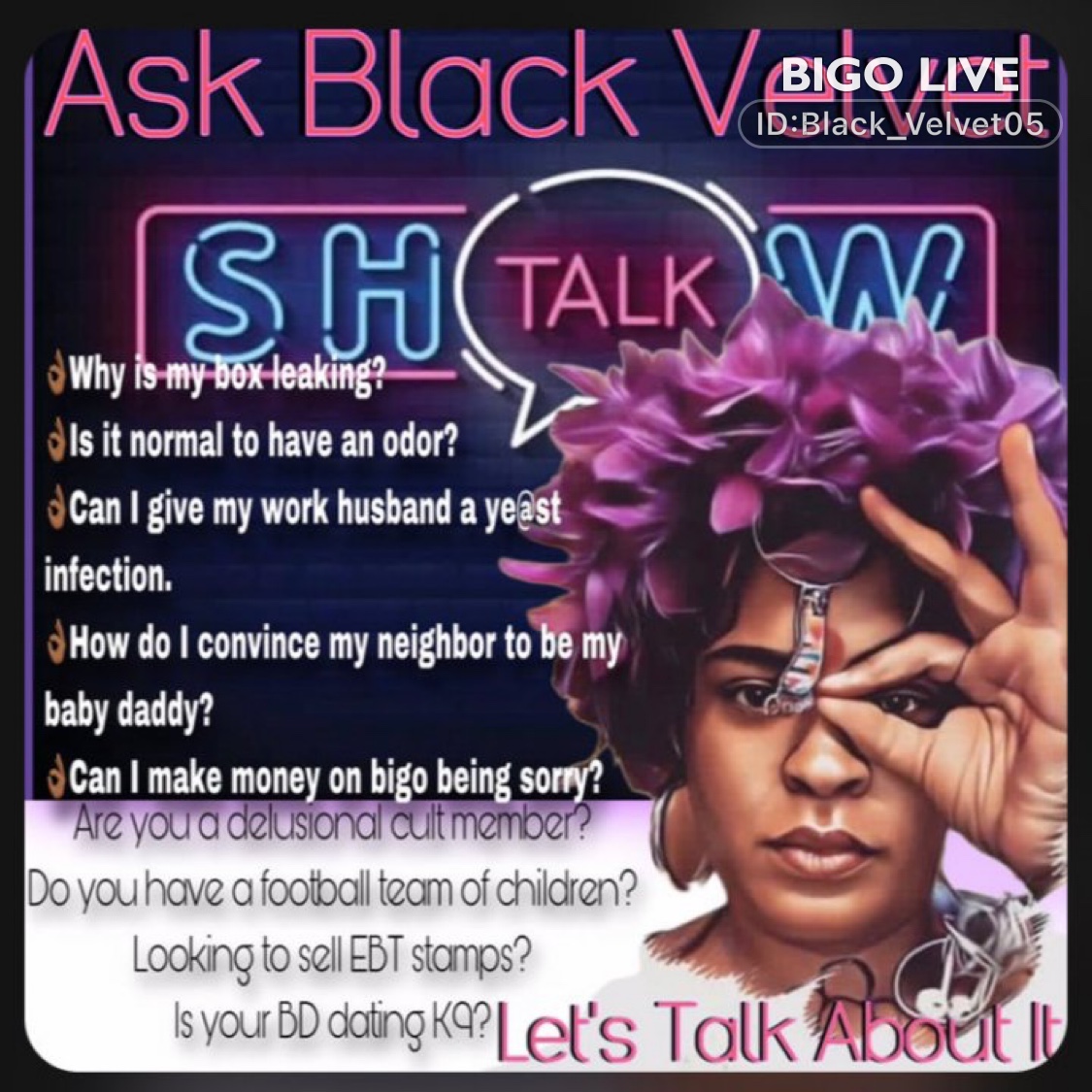 MsGenie24's tweet photo. Come to chat in BLACK⚡️VELVET's LIVE room and earn bonus! New users fill in my invitation code 129469465 and find more surprises!
https://t.co/oVs4FmIvrR https://t.co/k6crJIOZo0