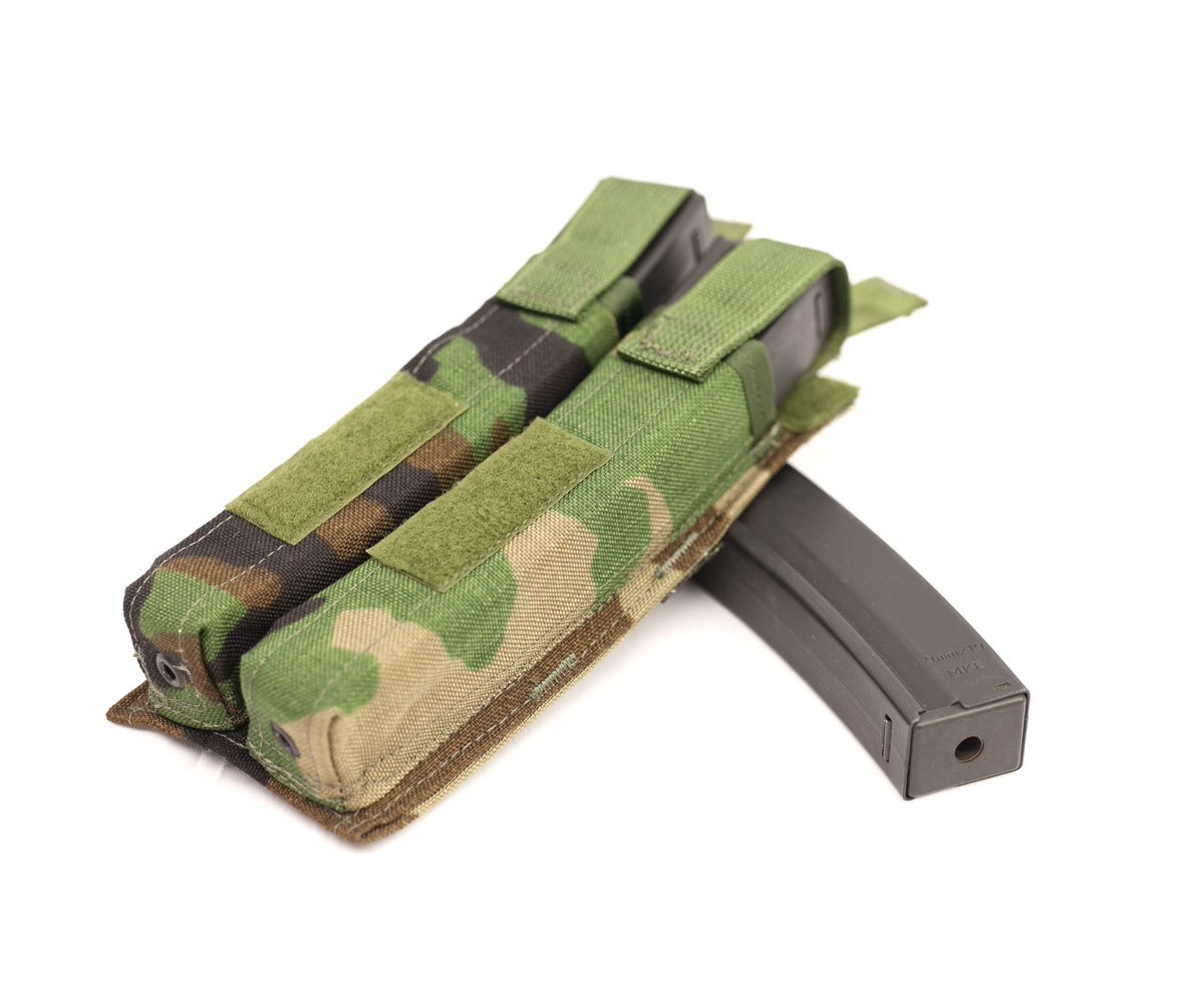 Kruschiki Supply Company on Twitter "USGI M81 Woodlands MP5 2mag pouches"