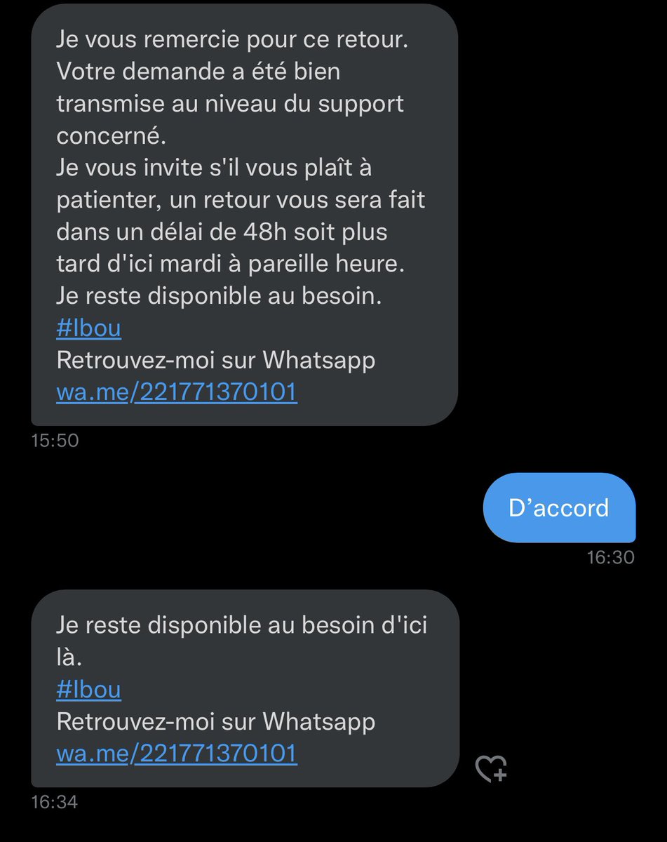 modyfann's tweet photo. @orange_sn  48h diex N’a Kaaylene tekk data sama Loxo #kebetu #senegal je ne lâche pas l’affaire https://t.co/ufWUGnjs7W