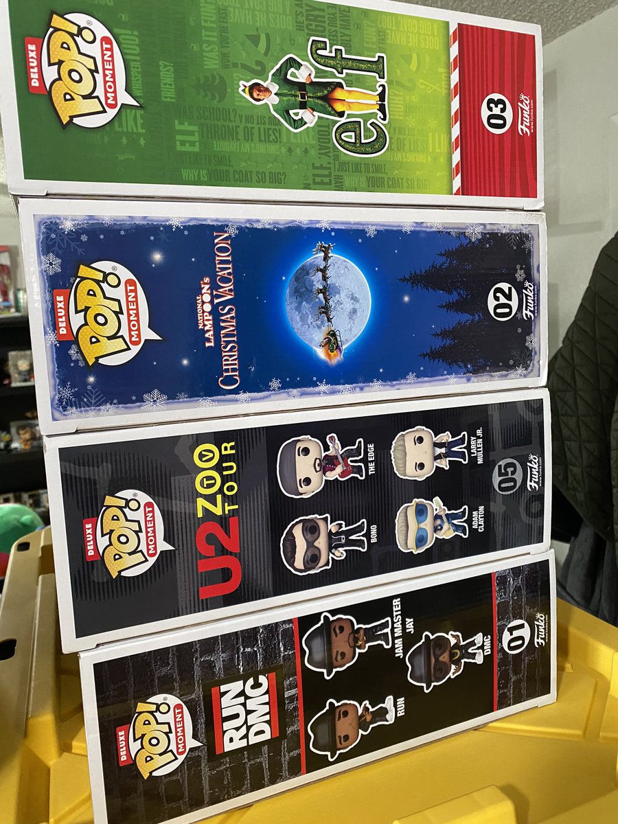 clarkzach0213's tweet photo. #deluxe #pop #moment #rundmc #U2 #zoo #tv #tour #national #lampoons #Christmas #vacation #elf @funko @Walmart #EXCLUSIVE #funko #pop #FunkoPOP trying to find a place for these juicy sluts https://t.co/kfnm6XRdq4
