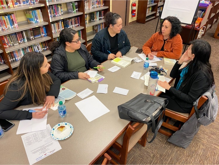 BPAC members discussing the first few chapters of "Life is a Garden to Cultivate" by local author, <a href="/PascualaHerrera/">Pascuala Herrera</a>. Deep and engaging conversations, some tears, and a new hope for a better life.  Thank you, Pascuala for sharing your story with #D83shines