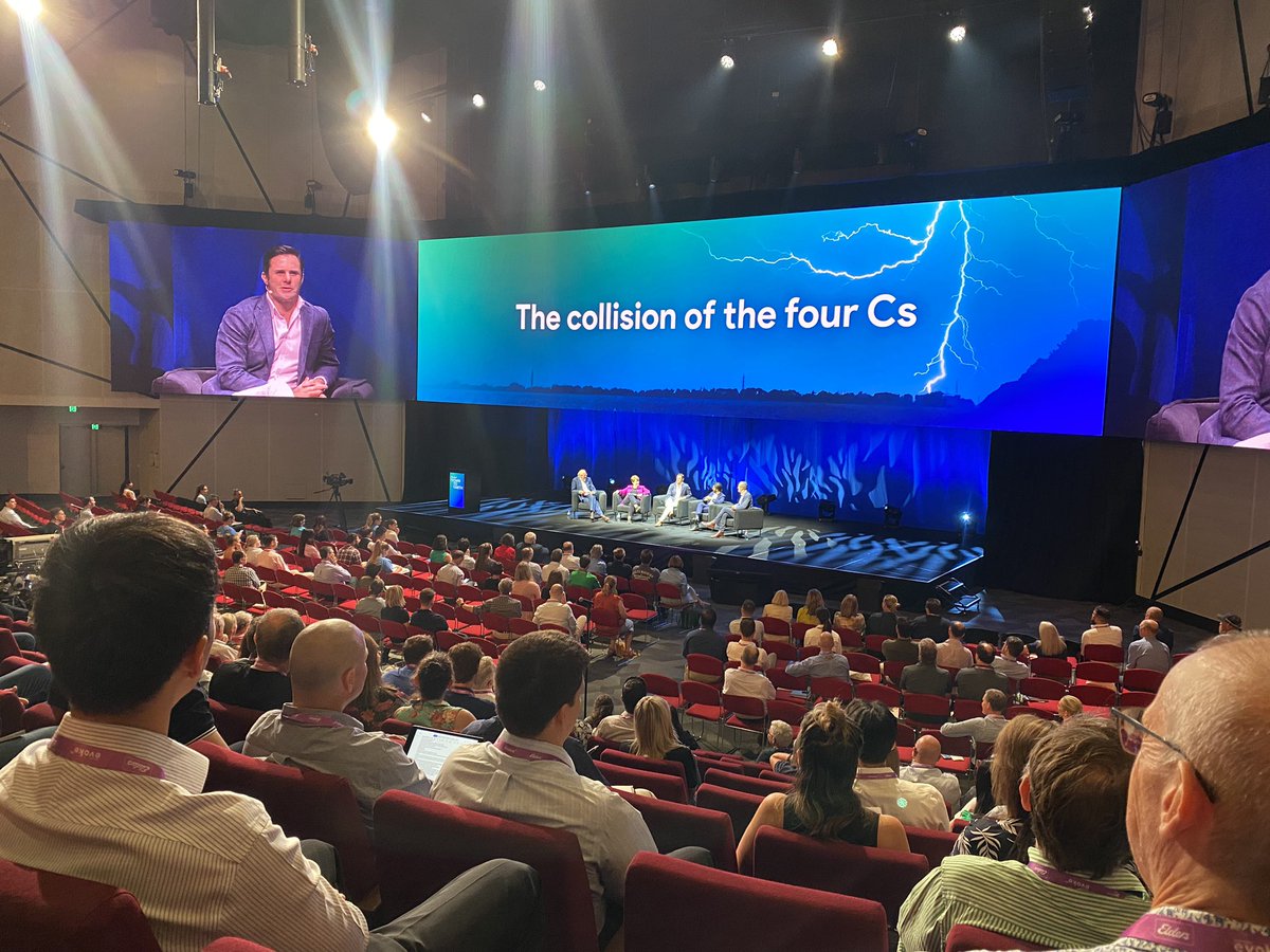 JKBreezyHillAg's tweet photo. @Sam_Trethewey cuts through the fat at #evokeag with the perspective of a farmer 👩🏼‍🌾 :

Currently - Tech will only be adopted if it: 
a.) makes me/saves money
b.) saves me time (deals with issue of labour shortage)
c.) makes me, my kids and staff safer https://t.co/gQ39EVyPad