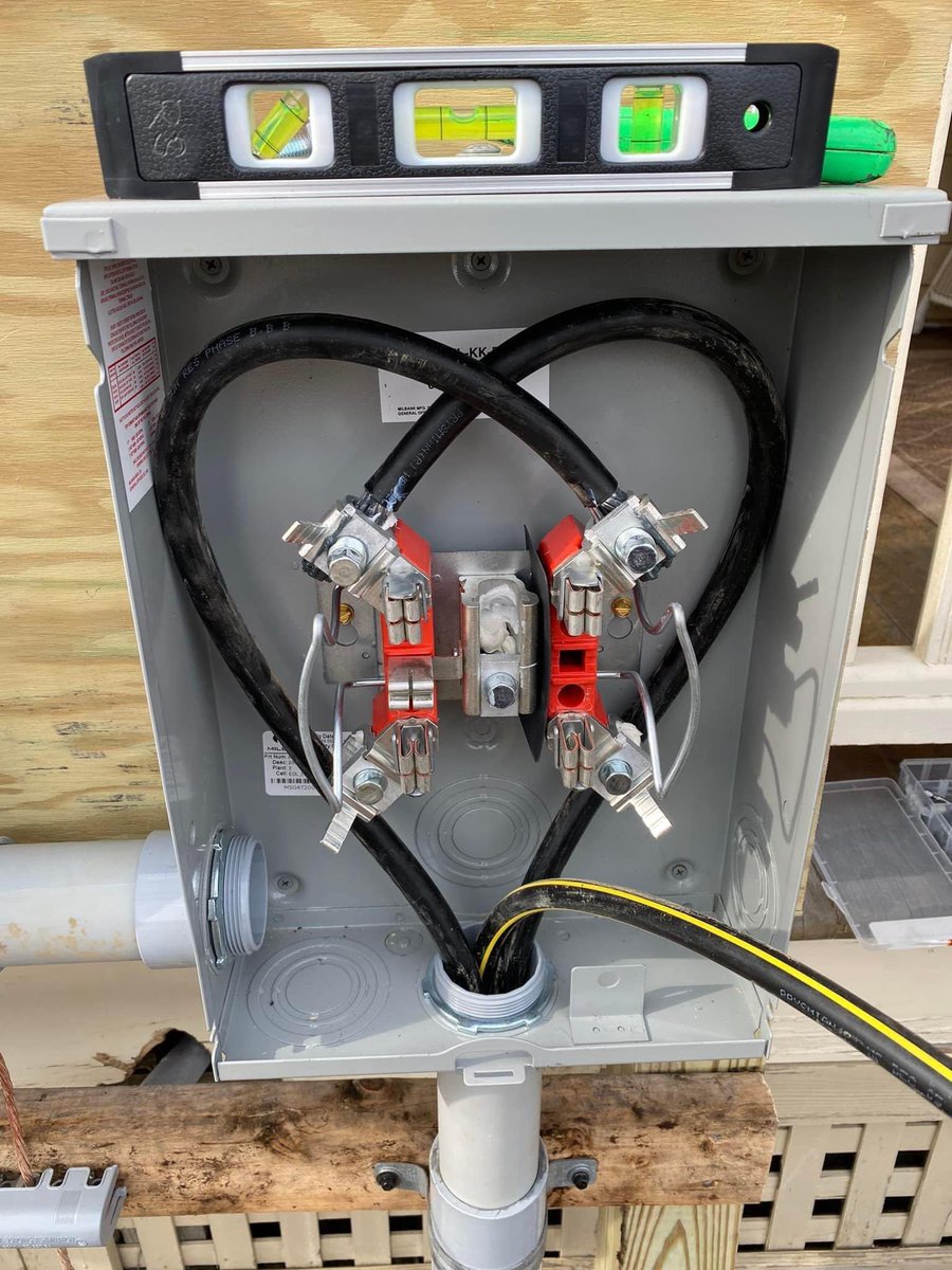 Electricidad con mucho amor 😄