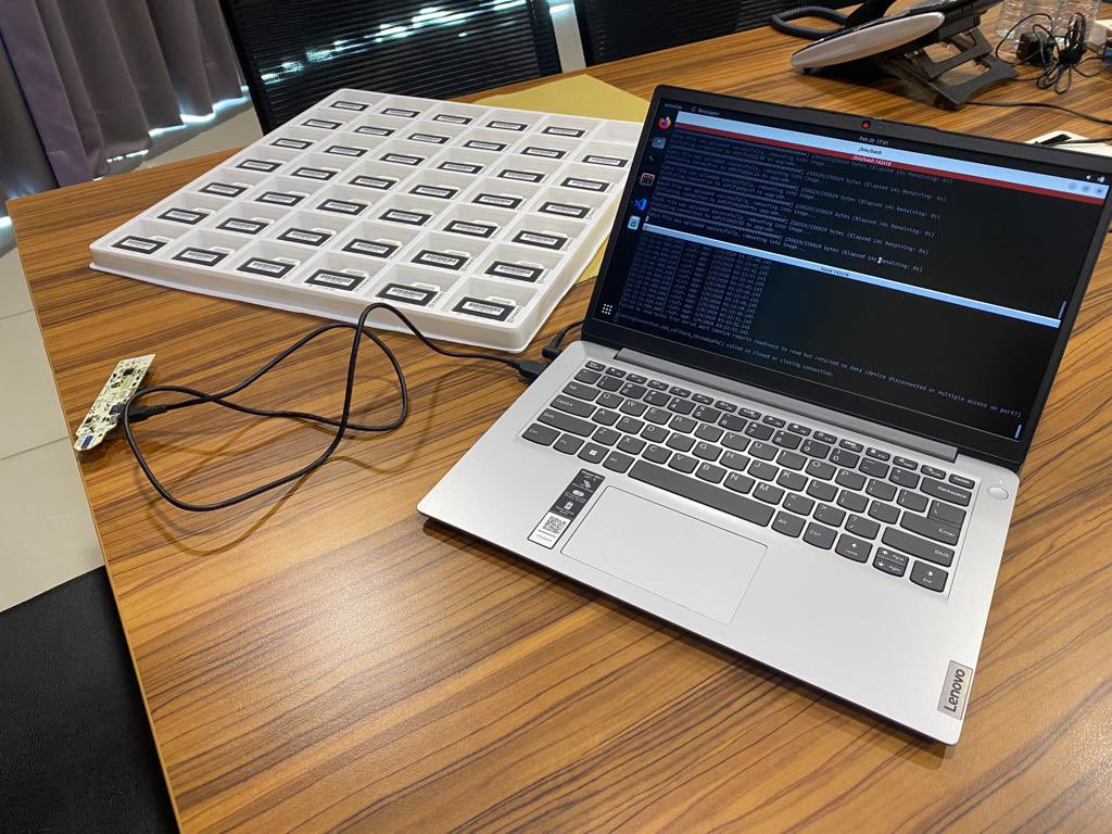 Starting the production of the world first Pasture Feed Intake monitoring smart ear tags for livestock for - kg dry matter intake per day - feed efficiency - volume methane emissions per day - phenotype for genetic selection. Next automating the production. #Sustainability