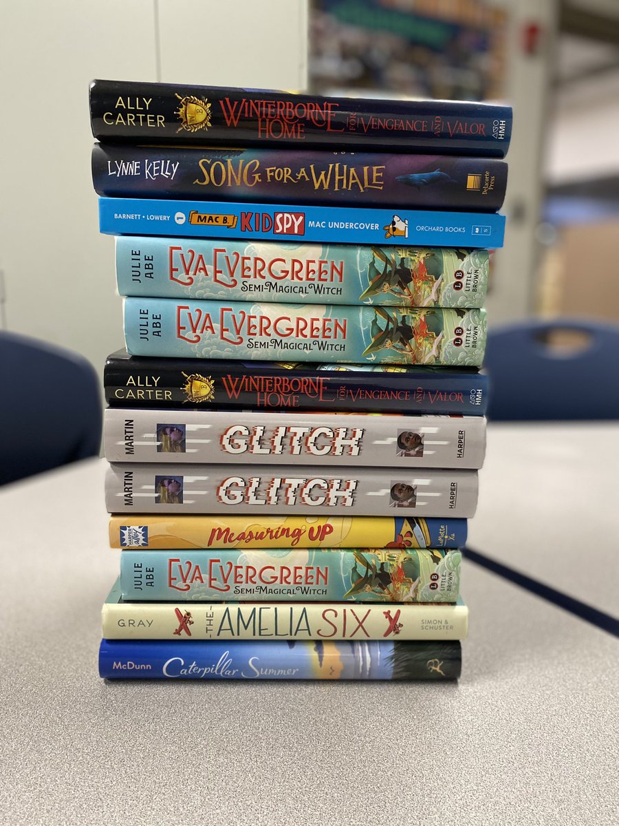 LundLibrarian's tweet photo. Tonight at our school board meeting, we will recognize students who completed the #BluestemChallenge by reading all 20 books on the 2023 list. The final prize is a hardcover copy of their favorite nominated book. I love seeing which titles they picked!! #GowerReads @bluestemaward https://t.co/3s1enBlGIb