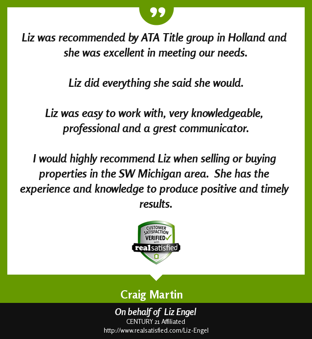 LizEngel1000's tweet photo. You know what makes me happy? A happy client. https://t.co/Wn4xYdfcCD via @realsatisfied https://t.co/SNuRwNLbQK