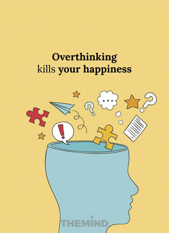 Overthinking is like a rocking chair; it gives you something to do but never gets you anywhere.

<a href="/RebekahRadice/">Rebekah Radice</a>
