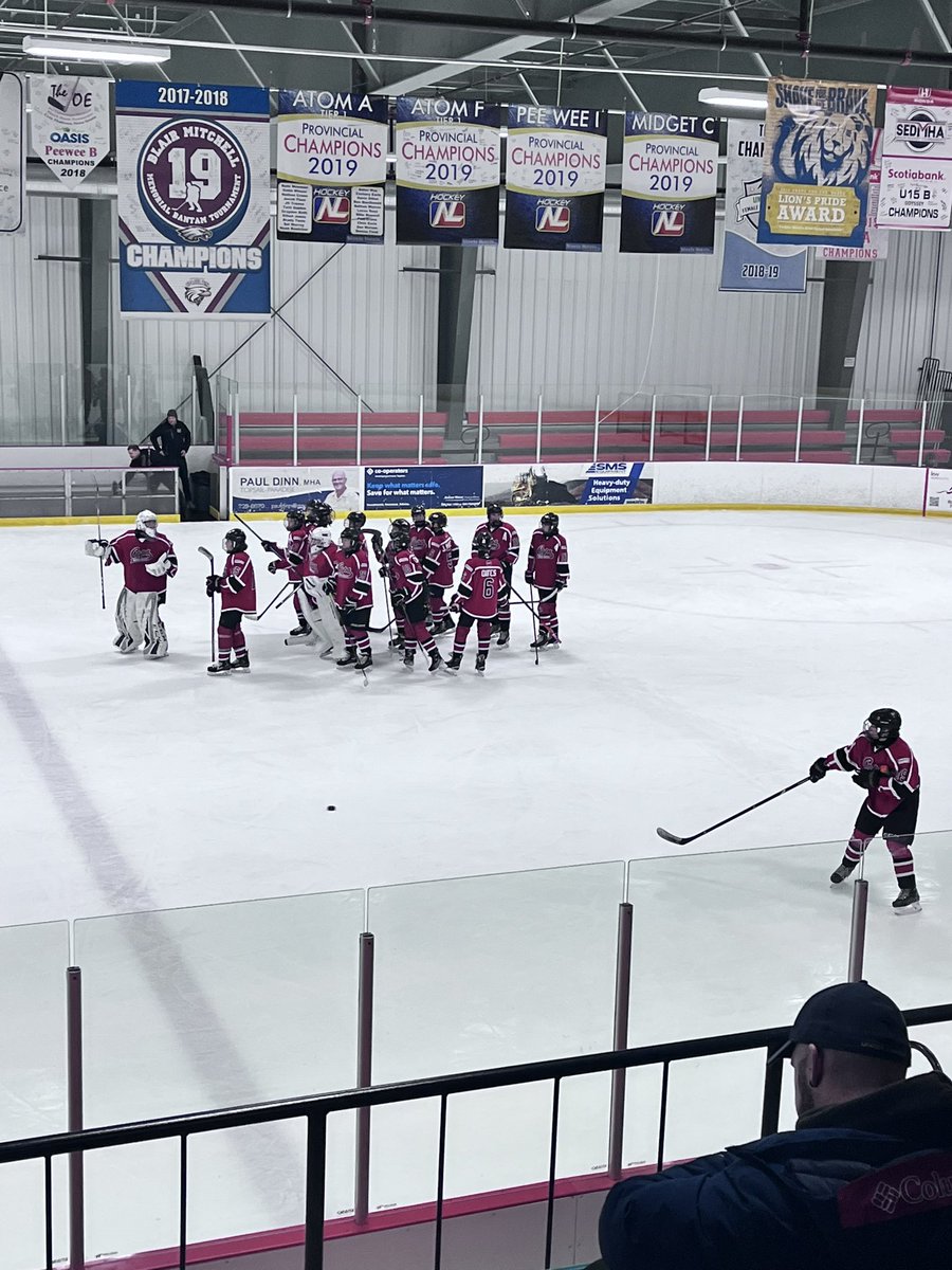 Last game in Regular Season was a SUCCESS!!! With a 2-1 W  <a href="/CapsU15B/">StJohns Caps U15B All Star</a> defeat <a href="/WarriorsU15B/">Paradise Warriors U15B</a> in a great fast paced game. WELL DONE CAPS ❤️🖤❤️🥅🏒 <a href="/SJMHA/">St. John's Caps</a> @DJHLnews