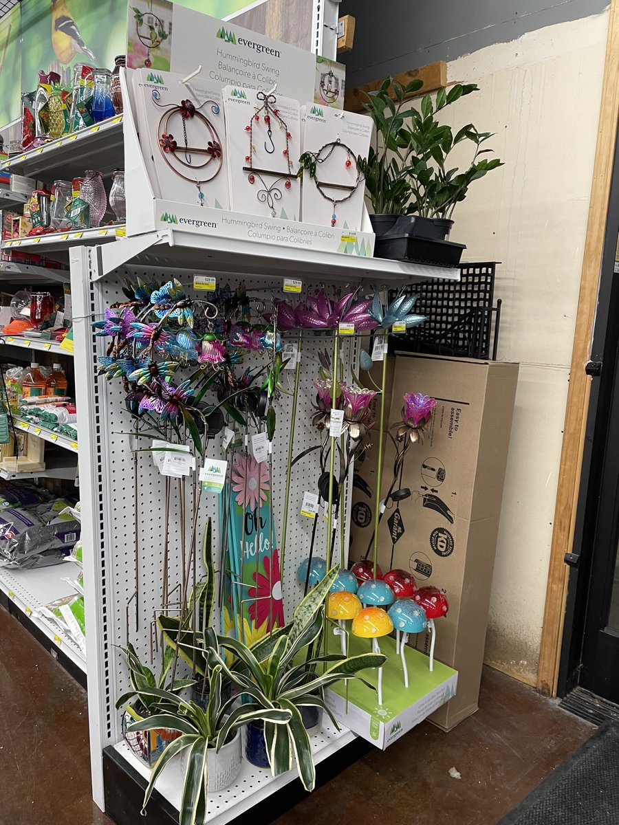 Henkles's tweet photo. Spring is on the horizon &amp; our shelves are filling up fast with everything you need to add the perfect touch of personality to your garden this season 💐 Find something new like our wind spinners, statues, or stones! https://t.co/COi1vbsk2V