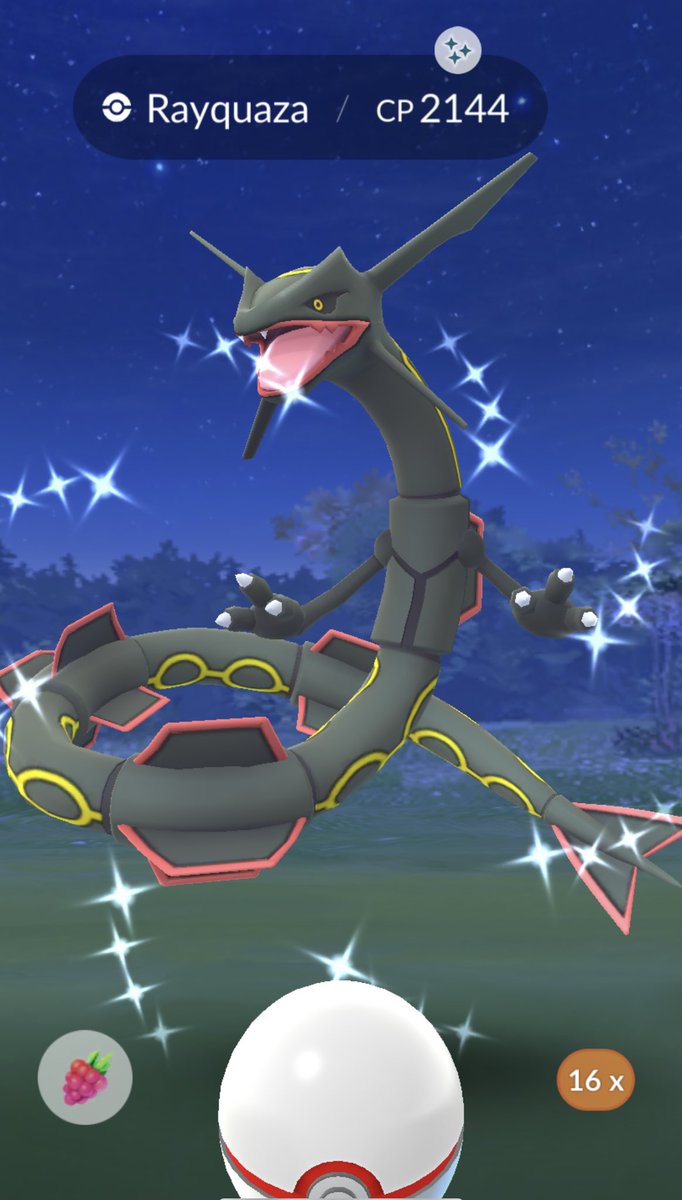 liftingandzombs's tweet photo. Retweet this for Shiny Rayquaza Luck! ✨ #PokemonGO https://t.co/KtnUHHgOKH
