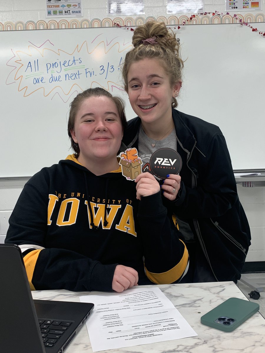 111wildstang's tweet photo. Thank you @REVrobotics for our swag for winning the V-Day challenge! We’ll put these stickers to good use!#PlusOneRobotics #frc112 #wsrp #WildStang #frc111 #omgrobots #friendswithrobots #TeamRev https://t.co/LEcH2UQV3C