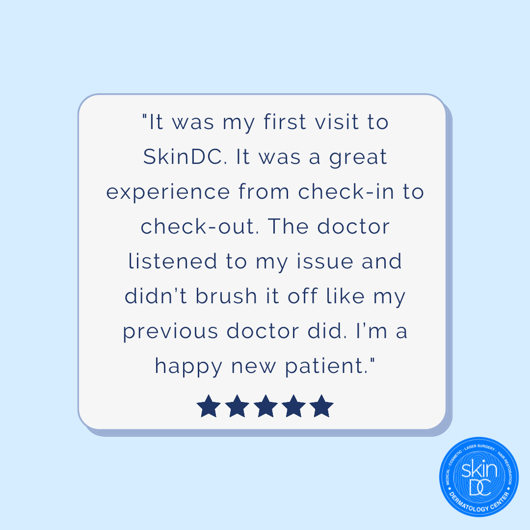 SkinDCDerm's tweet photo. We LOVE reviews like this 💙
•⠀⠀⠀⠀⠀⠀⠀⠀⠀
•⠀⠀⠀⠀⠀⠀⠀⠀⠀
•⠀
#patientreview #patientappreciation #googlereviews #5starreviews #dermatology #cosmeticdermatology #dmvdermatology #washingtondcdermatology https://t.co/xecybTYh8G