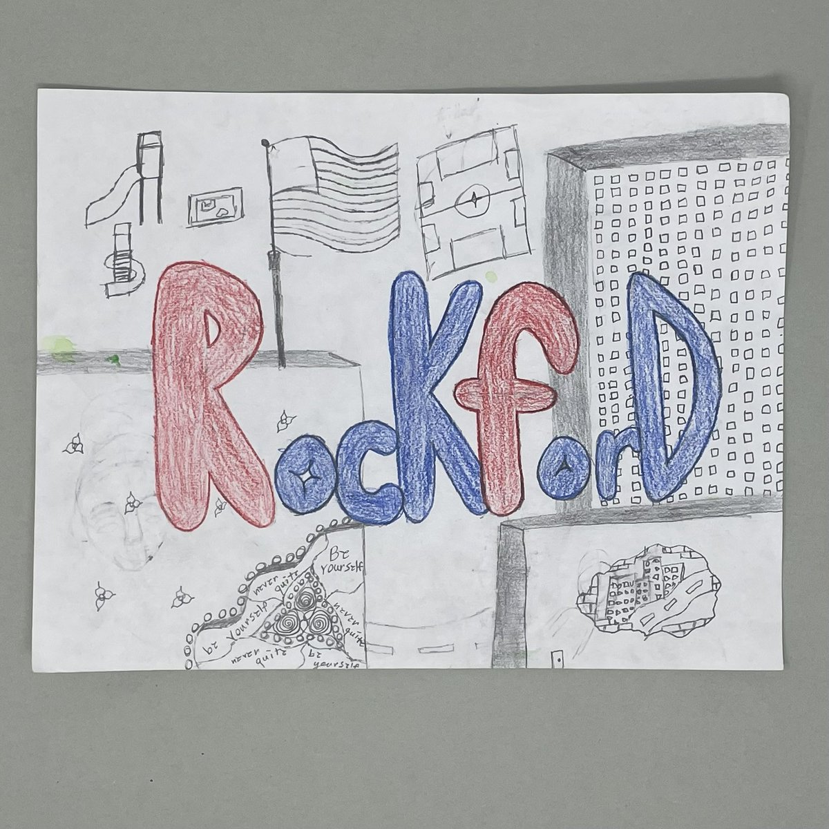Scholars recently created tourism advertisements. I encouraged them to include symbols that represented their chosen city’s best food, places and/or activities. 

I loved seeing so many different illustrations of our very own Rockford! Check them out! #gorockford #arteducation