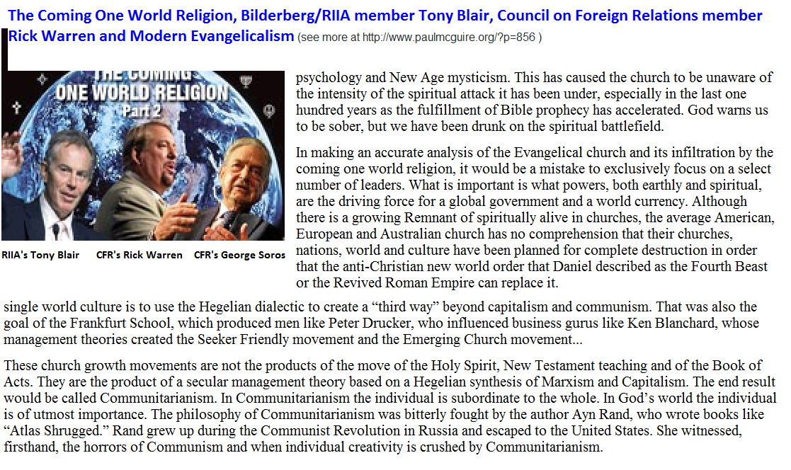 tjefferson1976's tweet image. UN &amp;amp; #CFR #RIIA  Hijacking Religion for “Globalism”
by @ALEXNEWMAN_JOU
 The UN has already brought government and the business sector on board and now it is turning to the social sector, primarily religion...
gab.com/TomJefferson19…