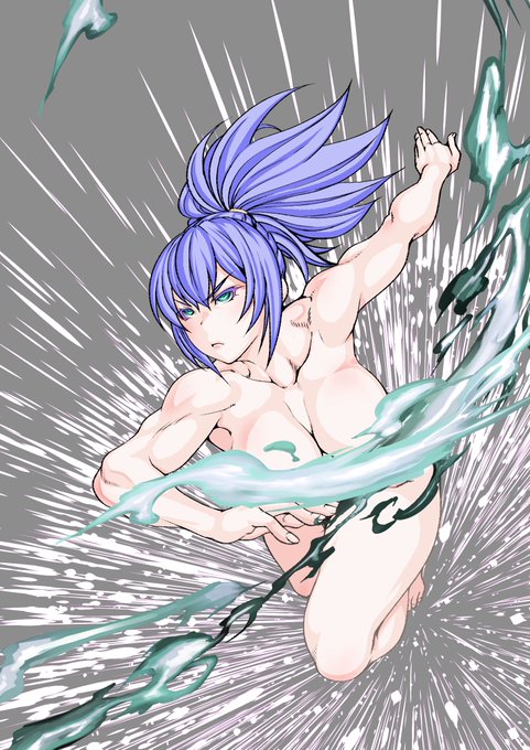 #レオナ・ハイデルン
#KOF 
何故か全裸 