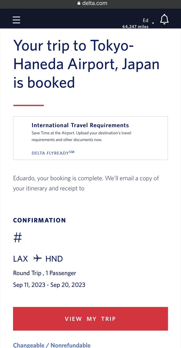Booked a spontaneous trip to Tokyo. 🤫
