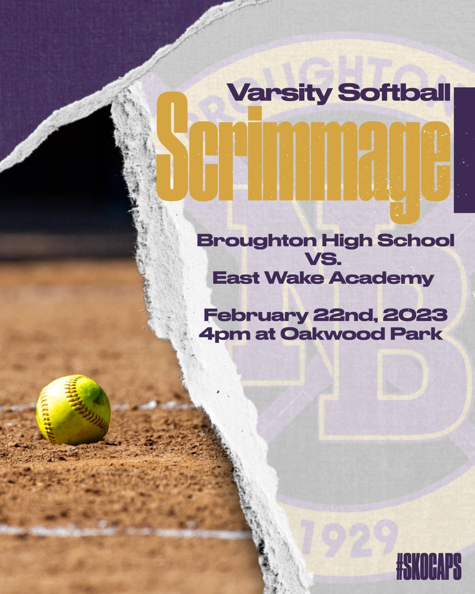 bhscapssoftball's tweet photo. Come out to support tomorrow           💜🥎💛 https://t.co/BzcVX2eWtw
