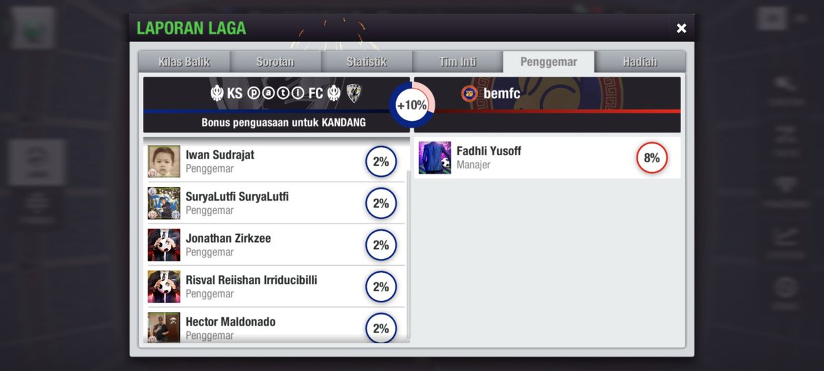 彡KS ⓟⓐⓣⓘ FCミ#TopEleven tweet media