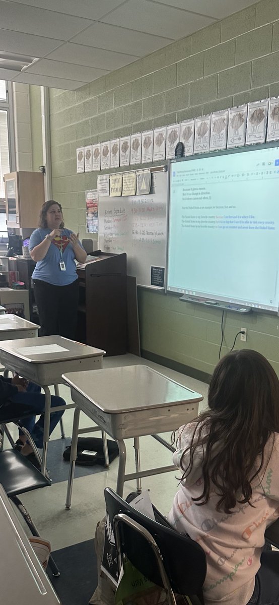 JamieSmithESC's tweet photo. I love helping teachers use TWR strategies to scaffold explicit writing instruction across content areas. @WES_EdisonElem @ESC_Teach @WESchools @ESCNortheastOH #thewritingrevolution #sentenceexpansion #SPO #explicitwritinginstruction https://t.co/BQ0R2RuWd6