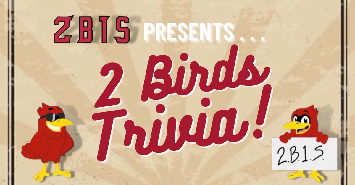 2Birds1StonePod's tweet photo. 🚨SHOW NEWS🚨

Think you know your Arizona Cardinals better than anybody? Prove it! 

For the rest of the offseason we’ll host two Cards fans in a game of trivia every episode 

To be considered, follow our account and send us a DM! https://t.co/4ZthRbN8J1