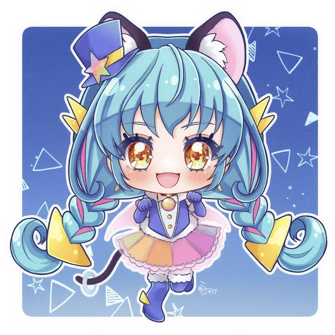 キュアコスモにゃん #猫の日 