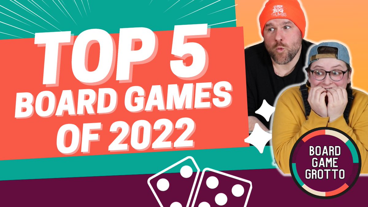 JP - Little Big Thumbs (@littlebigthumbs) on Twitter photo Board Game Grotto is back, and we're sharing our top games of 2022! Did any of your favorites make it onto our list?
🎥: youtu.be/JMAr9ynxTnE Board Game Grotto is back, and we're sharing our top games of 2022! Did any of your favorites make it onto our list?
🎥: youtu.be/JMAr9ynxTnE