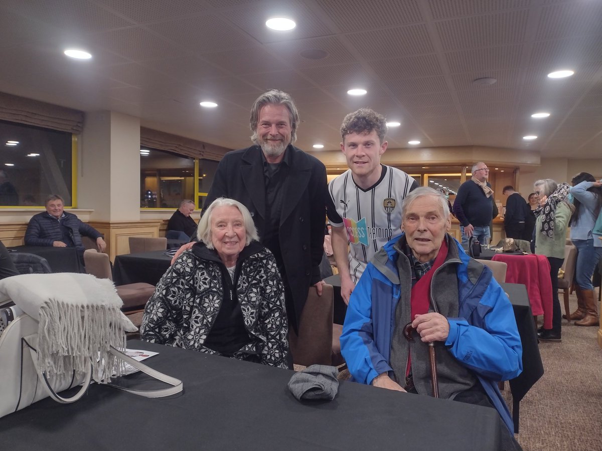 TaitJ's tweet photo. Mum and dad (Bobby Tait) had a fabulous evening at my dad's old club, Notts County, with a bonus 4-0 win against Southend!! Thanks to Coppice Lodge Care Home &amp; Notts County FC!!
#official_NCFC
#nottscounty #nottinghamshirelive #Nottingham #nottinghamshire https://t.co/GzdOYvO8G4