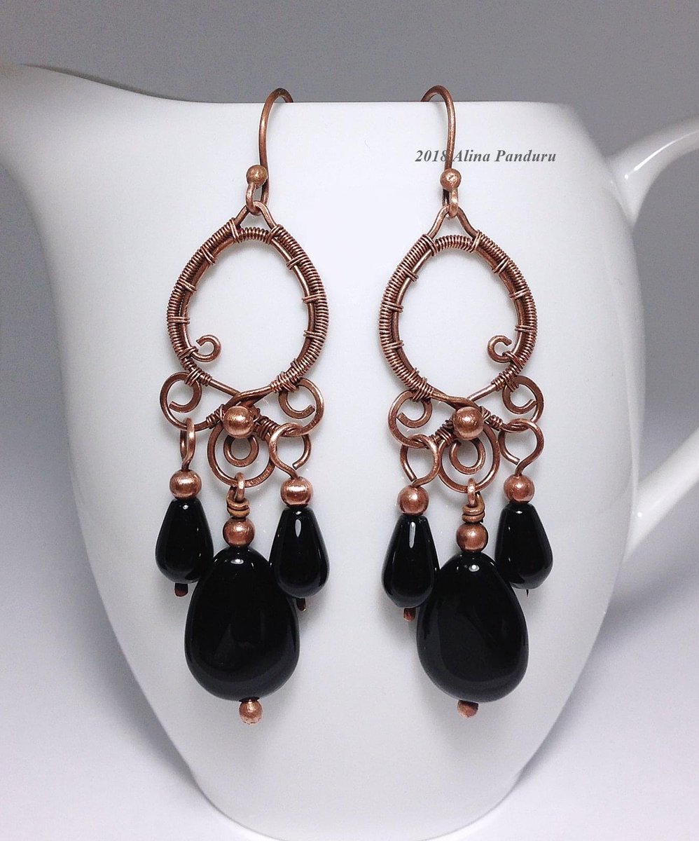 Five years ago today ♥️

Black #Onyx & #Copper #Earrings
#blackearrings
#jewelry
#handmadegifts 
#handmadejewellery 
#jewelrydesign #jewelryart 
#jewelrytrends #jewelryoftheday
#jewelrylover