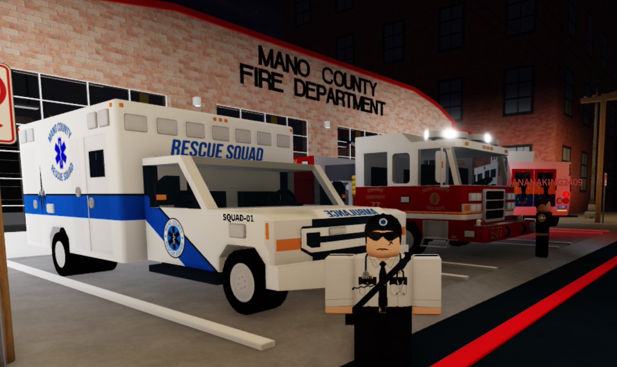 Thxmasii's tweet photo. Last week, we had new tools introduced by the development team for the department and we are thankful. It makes our time on team more enjoyable with better role-play. Last week, the Rescue Squad had a busy week including a Mass-Casualty Structure Fire. 🚑 🚒 https://t.co/B6sDiTrXYB