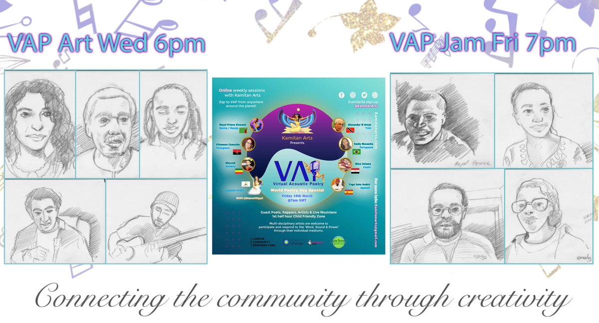 Happy 5th Anniversary @KamitanArts @EmpresS1Egypt,I just wanna say thank you KA Family for puting in much Effort to help us Artists get a Spot during Covid_19 and be able to Play Music Via Vap Jam Virtual Live Concerts Online with the Help of the National Arts Council of England