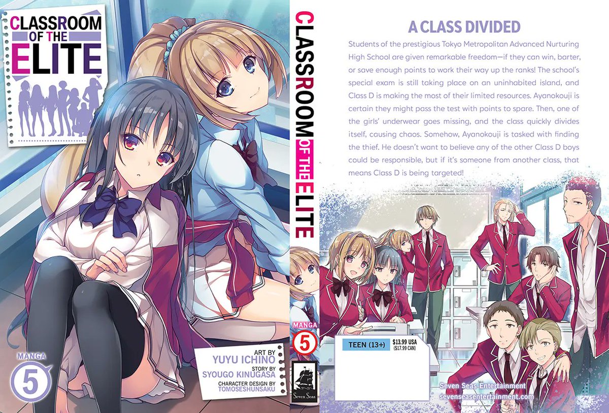 Classroom of the Elite SC (2019 A Seven Seas Light Novel) comic books