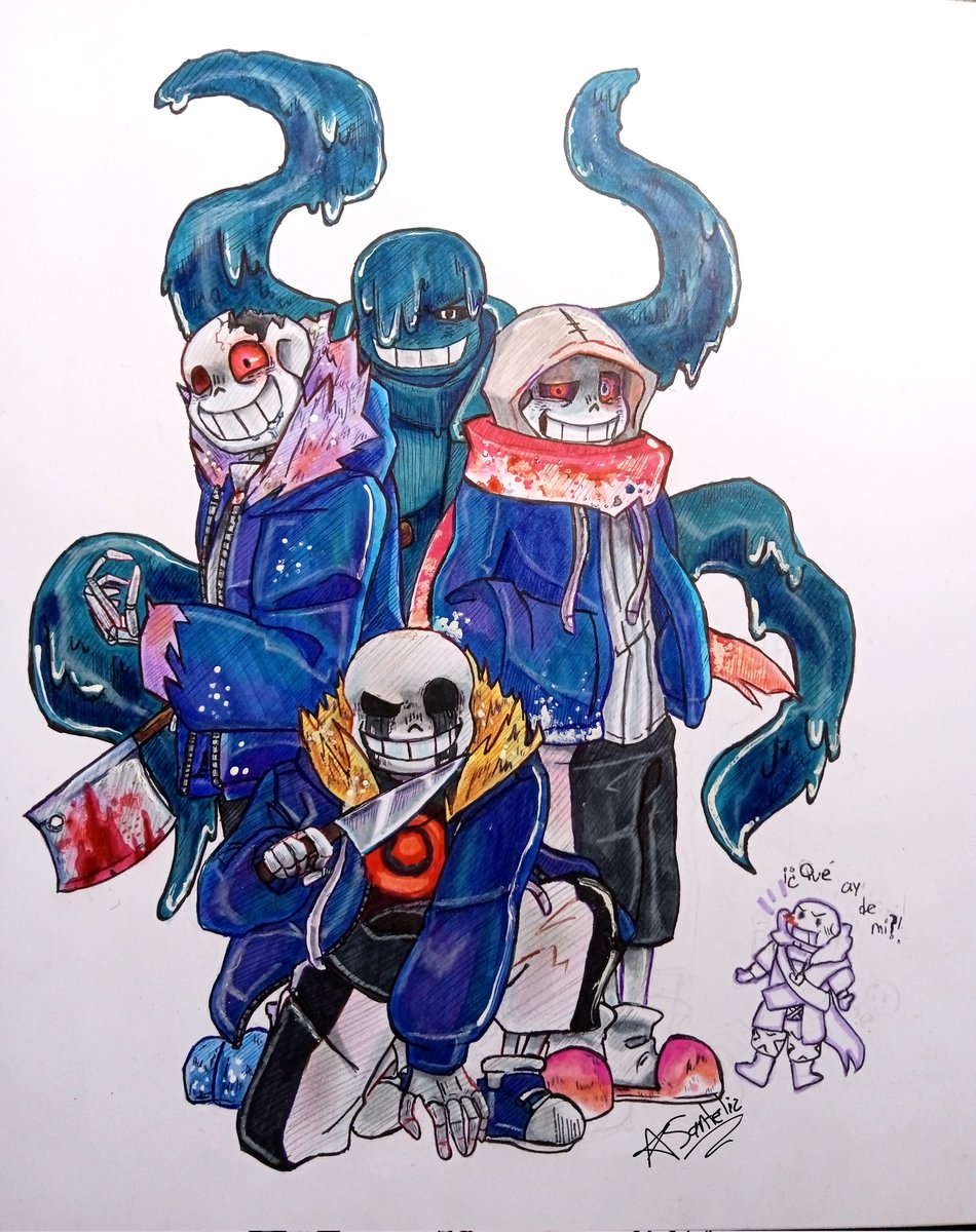 Pingail08's tweet photo. The Bad guys
#NightmareSans #HorrorSans #Dusttale #killersans #TheBadGuys sans ... https://t.co/HIP7ogKRlk