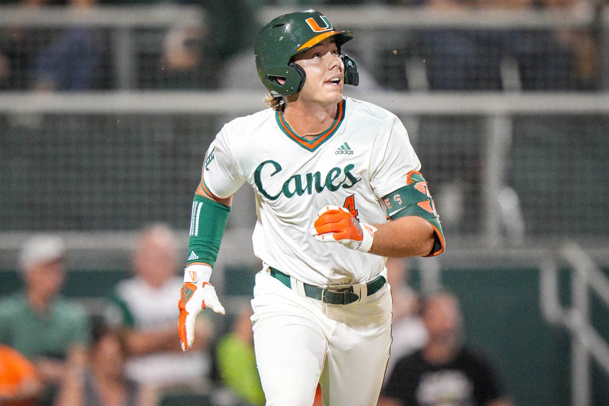 CanesBaseball's tweet photo. A moment Blake Cyr will never ever forget... https://t.co/ao9fccEZcN