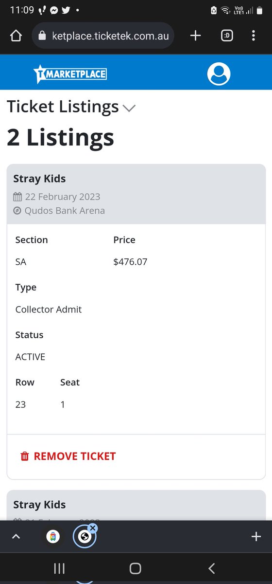 Annabell95_'s tweet photo. Day 2 #soundcheck #VIP has been listed on Ticketeck.  
 My ticket from yesterday sold super quick. 
@Stray_Kids
#straykids #straykidsinsydney #straykidssydney #MANIAC_IN_SYDNEY https://t.co/6GTtztrElQ