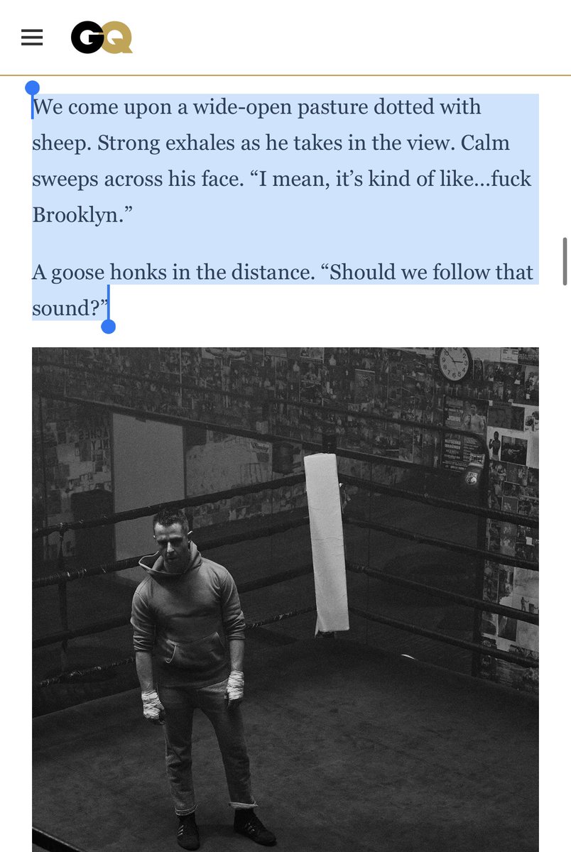 emilybernay's tweet photo. reading the Jeremy Strong piece for GQ and this specific part has me on the literal floor https://t.co/QXhGYfMwrr