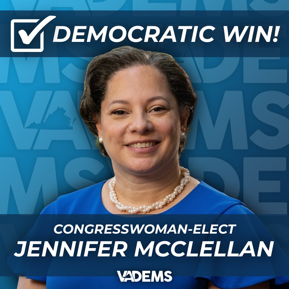 The Sai Life on Twitter "RT vademocrats JennMcClellanVA has won her