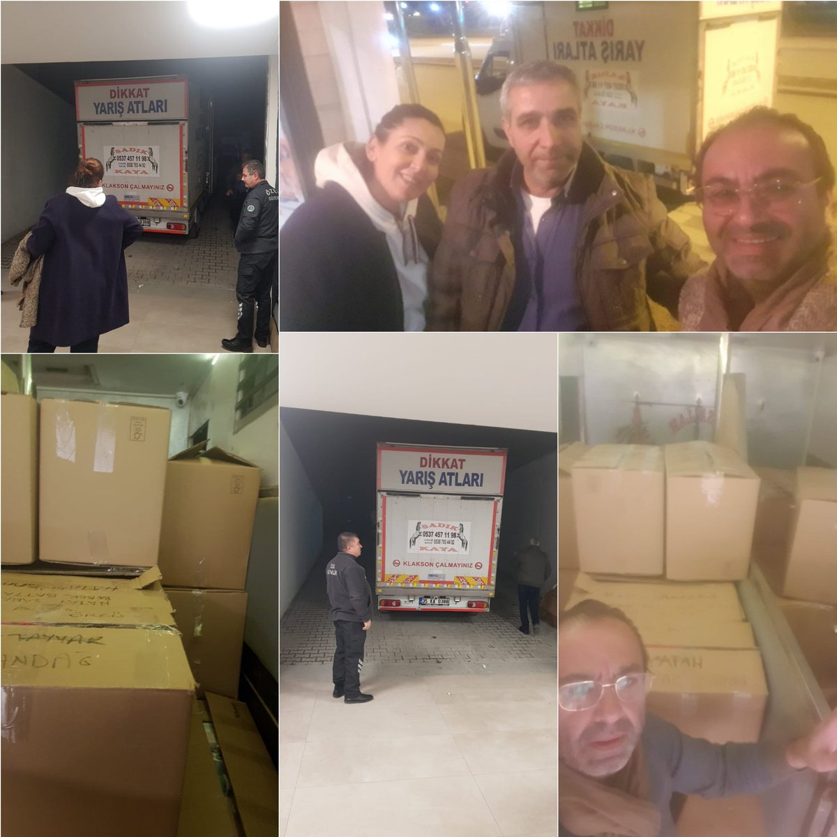 Adana'ya boş gitmesin dedik. Tüm bağışcılarımızdan ve taşımayı üstlenen Sadık abimizden Allah razı olsun. Yardım paketlerimiz önce Adana Hipodromu'na sonra aktarmalı Hatay/Samandağı'na... Mutlukent ve Ahmet Taner Kışlalı mahallelerine teşekkürler...