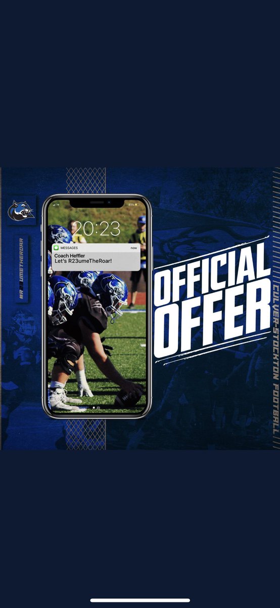 JoseCuret1127's tweet photo. With a great conversation with @Coach_Heffler I would like to announce my Official Offer to play at @CSCwildcatsFB https://t.co/YBrt7thoCU
