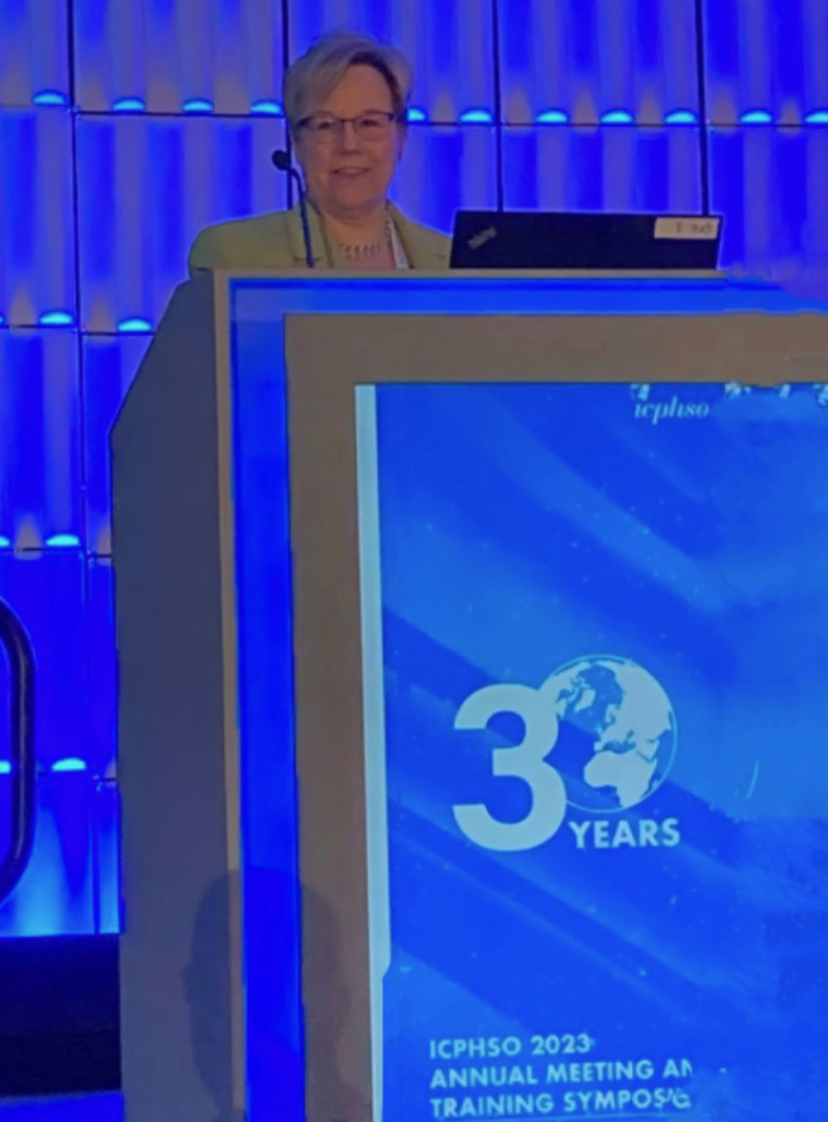 #ICPHSO 2023 Annual Symposium Keynote Speaker Kathie Morgan, President ASTM Intl  reflects on the past &amp; discusses the impact safety standards have had on product safety.  Thanks ASTM for 125 years of service to the product safety community. #productsafety  #ICPHSO23 #ICPHSO30th