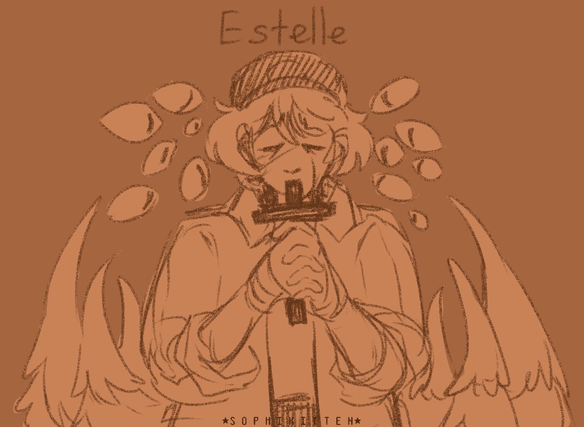 Toochillka's tweet photo. I lowkey kinda like this one so why not throw it in here??? Possession trope pog???

#OC #sketch #digitalart https://t.co/ZkJy3htNw0