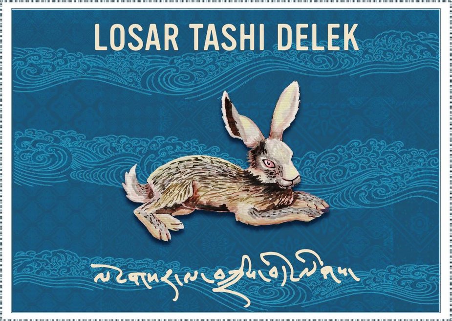 Dear all, today, on #February21st , is the #TibetanNewYear celabration....a #happy and #peaceful #NewYear to you...LOSAR TASHI DELEK!!! 🐇