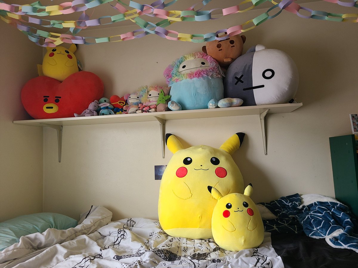 kakemills's tweet photo. Pika bois have been acquired 😎👊🏻

My target just got them in stock last night and I finally snagged one 😭💕

#pikachu #pikachusquishmallow https://t.co/r5Ohd5XP5U