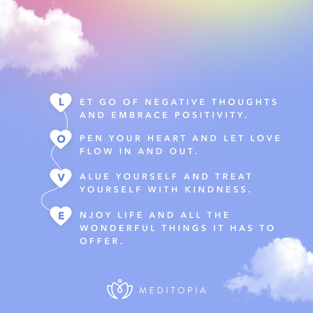 Love begins within you. Your unique gifts, insights, and talents are reflected in everything you do. So treat yourself today, and every day, to a little bit of self-love. ☀ The world needs more love. Let's all spread it around. ❤️ #mentalhealth #meditation #mindfulness #sleep
